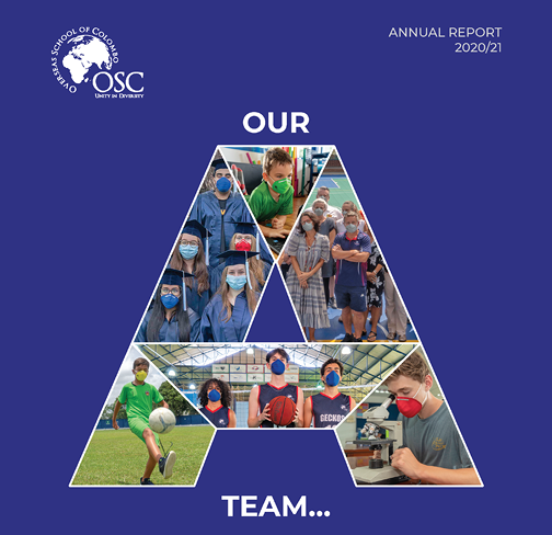 The Cover image of OSC Annual Report 2020/21